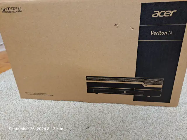 Mini Pc ACER - Veriton N4670G - i7-10700T + Monitor + Keyboard in Desktop Computers in Ottawa - Image 5