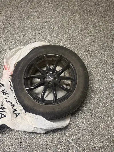 I am selling a set of used Subaru winter tires on mags, size 225/60/17. The tires are Bridgestone Bl...