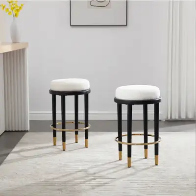 SET OF 2 HEIGHT STOOLS, View more