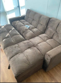Jayden sectional with pull out bed storage