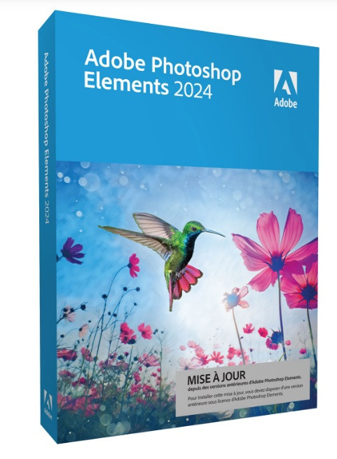 Adobe Photoshop Elements 2024 (PC/Mac) - 1 utilisateur: Français dans Logiciels  à Ville de Montréal