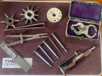 Vintage Watchmakers Tools