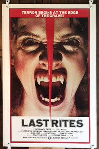 Last Rites (1980) Original Movie Poster