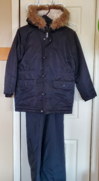 Habit de neige (10-14 Fille) pantalon NEUF et manteau (molleton)