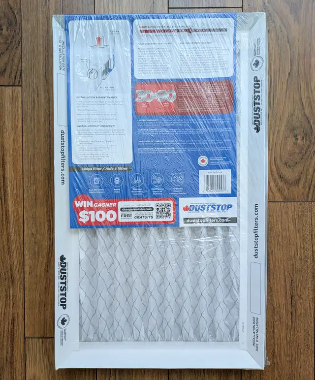 Duststop Merv8 Pleated Premium Air Filter 2-Pack - BRAND NEW in Other in City of Toronto - Image 3