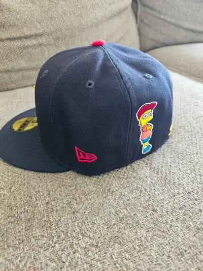 Braves MLB The Simpsons Bart New Era 59Fifty Peaches Baseball, View more