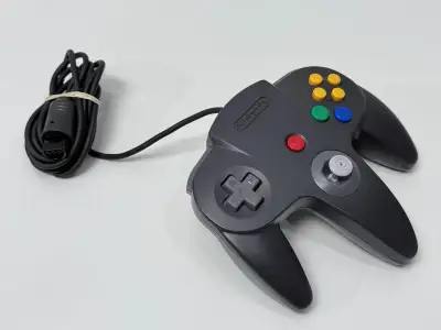 Original Nintendo 64 Black Controller Tight Analog Stick, View more