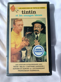 Tintin et les oranges bleues (VHS)