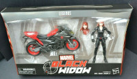 Marvel Legends Black Widow with Motorcycle MISB