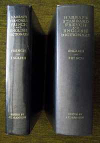 HARRAP'S STANDARD FRENCH AND ENGLISH DICTIONARY