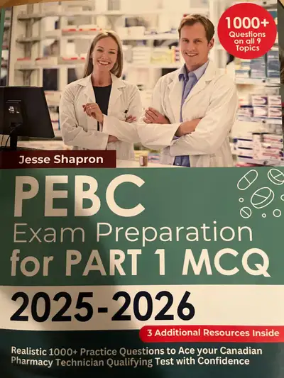PEBC Pharmacy Technician Qualifying Exam questions test, View more