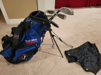 Children's Golf Clubs and Golf Bag