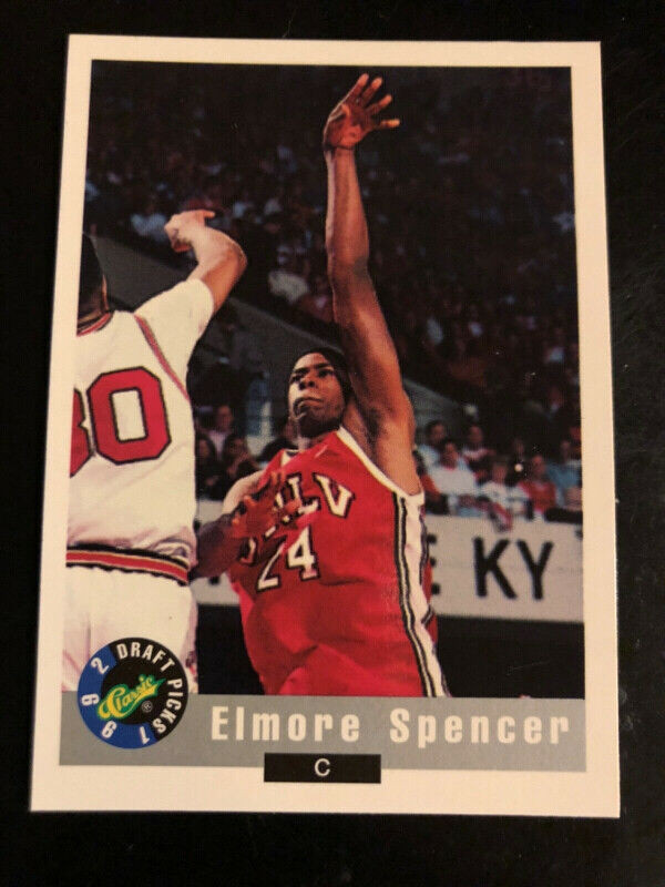 Elmore Spencer L.A. Clippers Basketball card in Arts & Collectibles in City of Halifax