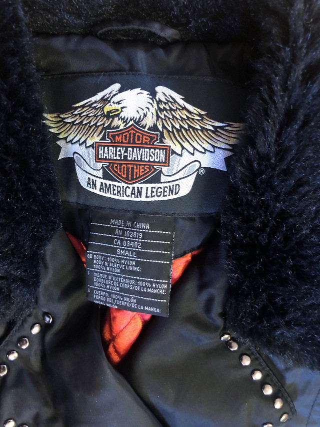 Small Harley Davidson Jacket in Women's - Tops & Outerwear in Brandon - Image 3