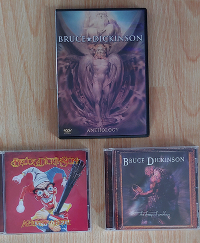 Bruce Dickinson cd/dvd, View more
