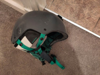 SALOMON Ski Helmet with Camera and Earplug compatibility