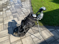Golf Clubs and Caddy