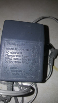 Power supply Panasonic 9V DC 350 mA