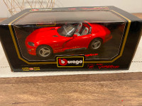 1/18 scale, Burago viper new in box