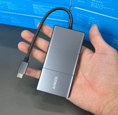 Anker USB C Hub, PowerExpand 6-in-1 USB-C Adapter, with 4K@60Hz, View more