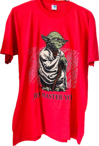 Star Wars 80s vintage Yoda T Shirt EUC 