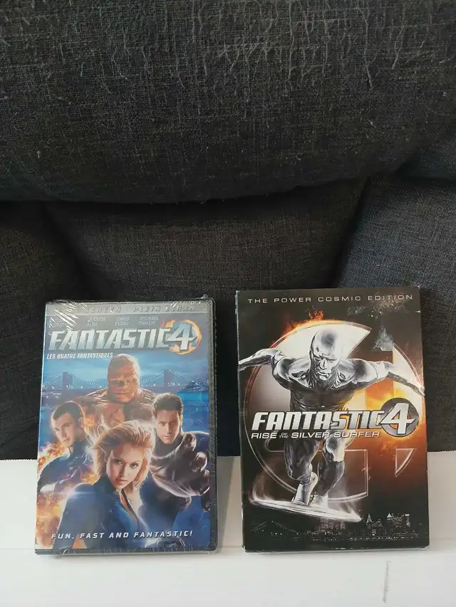 2 fantastic four movie DVDs sealed  $7 for both in CDs, DVDs & Blu-ray in Kitchener / Waterloo - Image 2