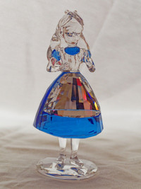 SWAROVSKI CRYSTAL Figurine ~ ALICE IN WONDERLAND ~ MINT IN BOXES
