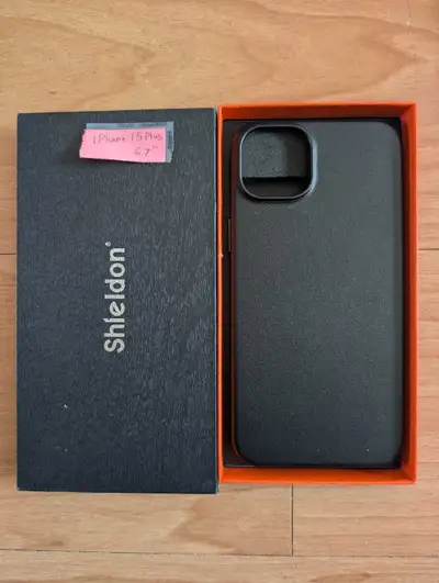 Shieldon Protective Case for iPhone 15 Plus. Black , View more