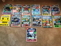 Minecraft Magazines Lot - old editions (2016-2018)