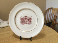 Royal commemorative plate