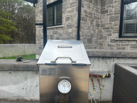 Outdoor Stainless steel deep fryer (propane)