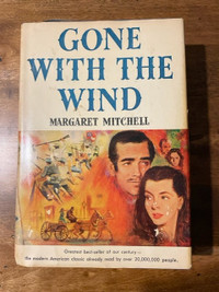 Gone with the Wind Margaret Mitchell w/DJ Book Club Edition