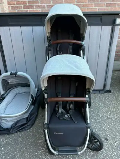 Uppababy vista  v2 double stroller, View more