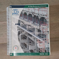 2nd Class power engineering books