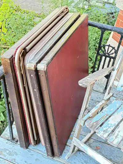 Vintage Folding Card Tables, View more
