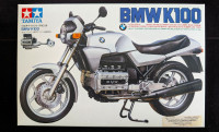 RARE TAMIYA BMW K100 1/12th Scale Model Kit #14036 1984 Vintage