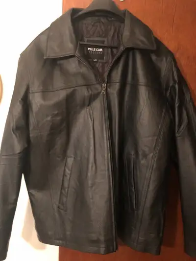 Brand new Large Pelle Cuir Leather Men’s jacket, View more