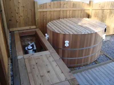 5Wx7Lx4H  Cedar Tub  $3000, View more