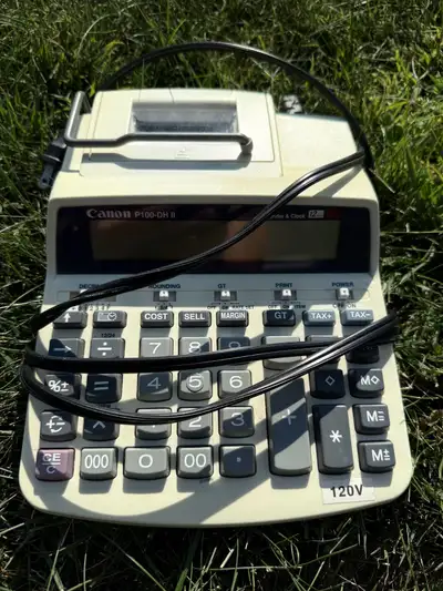 Canon P100-DH II Printing Calculator, View more