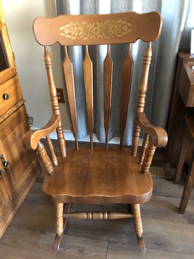 wooden rocking chair, View more