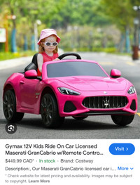 Pink Maserati Grancabrio