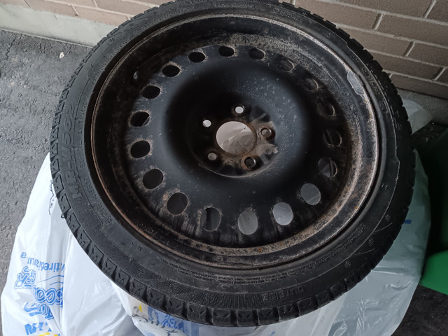 4-17 inch winter rims with snow tires in Tires & Rims in Peterborough