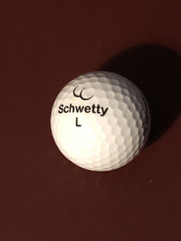 Schwetty Ball single novelty golf ball 