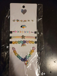 Girl's jewelry set (new in package)