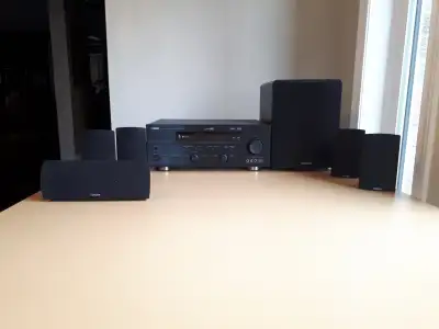 YAMAHA RX-V559 AV RECEIVER with 5 SPEAKERS & 1 SUBWOOFER, View more