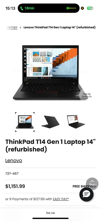 Thinkpad T14 Gen 1 , View more