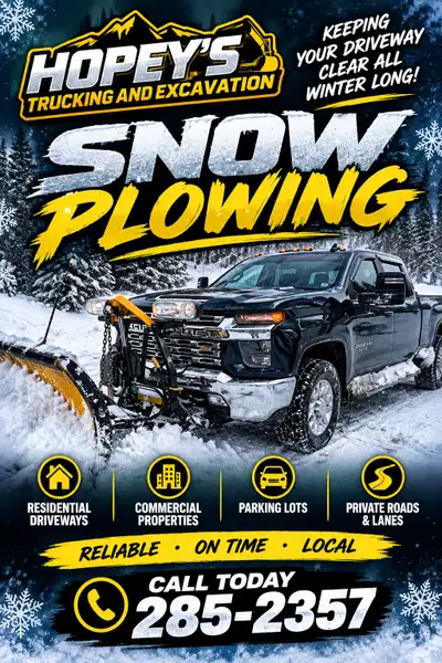 Snow Plowing 2026/2027, View more