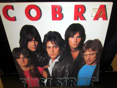 Vinyl LP Cobra – First Strike (B 09 C), View more