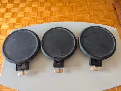 Roland PD‑8A Rubber Tom Pads – Set of 3 from TD‑11 Kit, View more