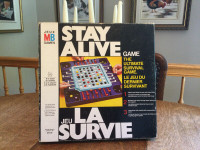La SURVIE Stay Alive jeu game an 1978  Rare jeu vintage